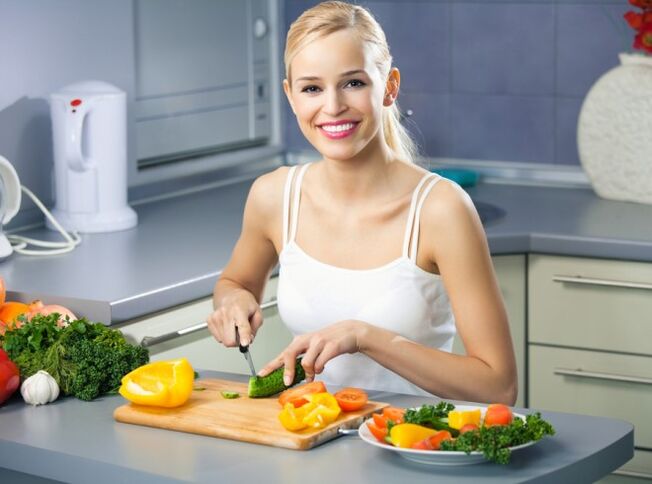 Visaverčio dietinio maisto ruošimas lieknam ir sveikam kūnui