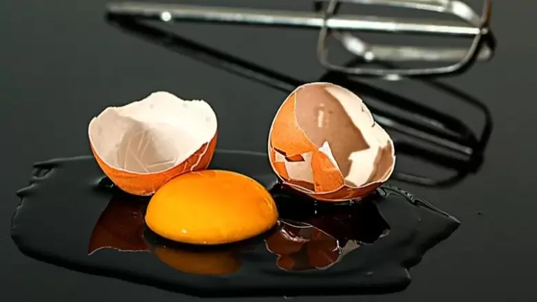 žalių kiaušinių nauda ir žala