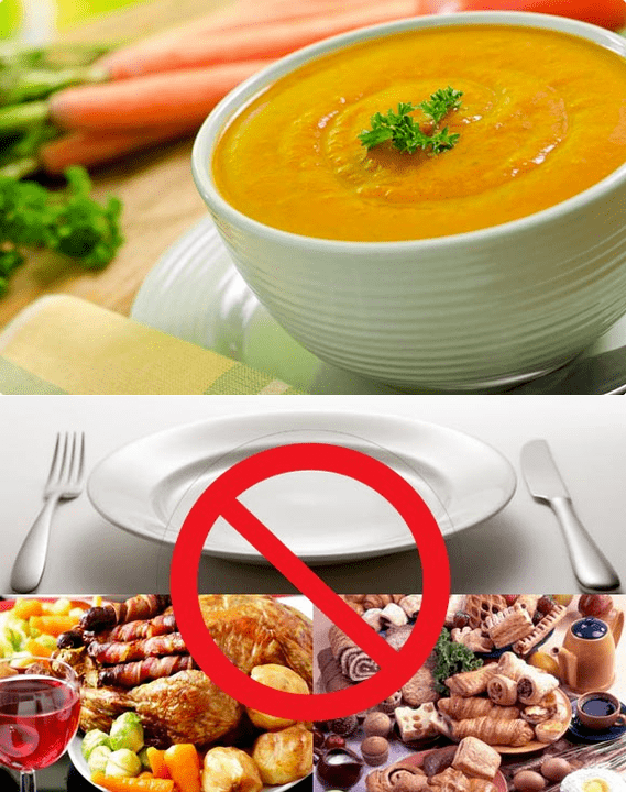 Dieta dėl gastrito